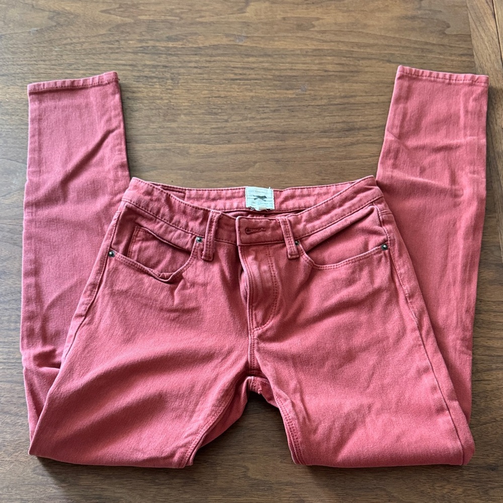 Obey Rose-Pink Skinny Jeans